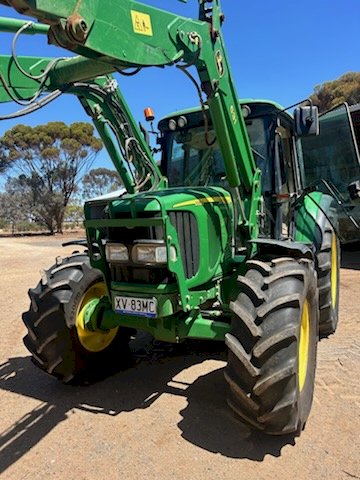 2008 John Deere 6320 Tractor With FEL