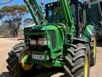 2008 John Deere 6320 Tractor With FEL