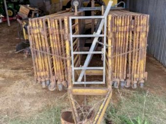 McDougall portable sheep yards