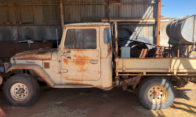 1981 Toyota HJ47 Landcrusier Ute