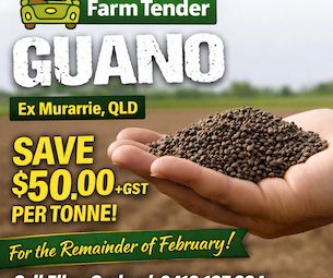Guano - Ex Murarrie - **Save $50.00 + GST per tonne for the remainder of February**