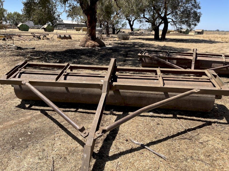 2 x 12' Steel Rollers