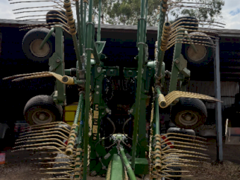 2020 Krone Swadro TC760 Rotary Hay Rake