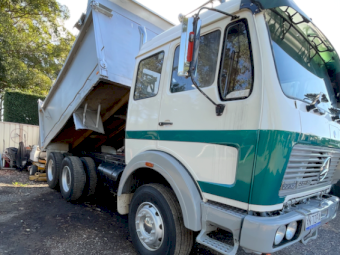 1984 Mercedes-Benz 2232 Tipper With Pig Trailer