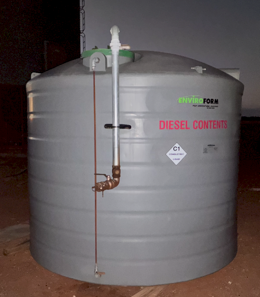 10000L EnviroForm Diesel Fuel Tank