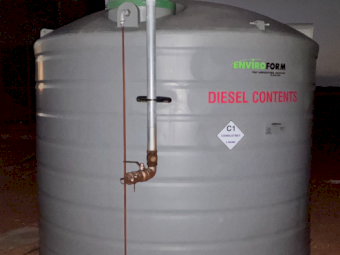 10000L EnviroForm Diesel Fuel Tank
