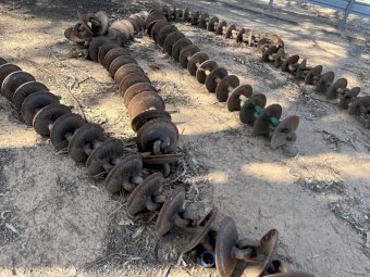 Kelly Chain for a 40' Disc Chain