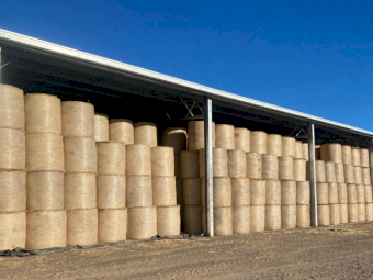 400 x Oaten Hay 4x4 Rolls