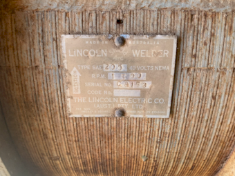 Lincoln Torpedo Welder