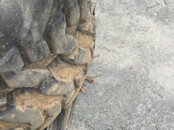 1 Set 17.5-25L2 Forder Tyres and Rims