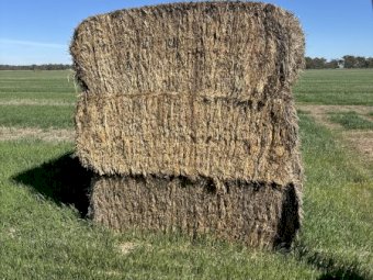 Oaten Hay Top and Bottom Bales