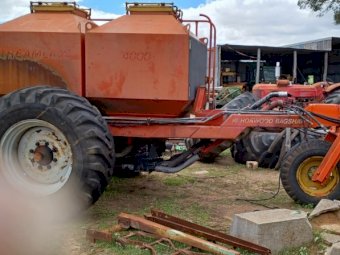Fire Damaged Horwood Bagshaw Air Seeder