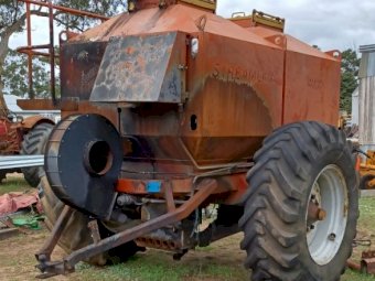 Fire Damaged Horwood Bagshaw Air Seeder