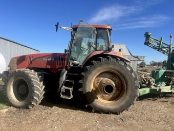 Case MX285 Tractor with 2013 Goldacres 5030 Sprayer