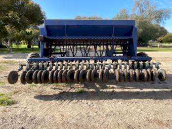 Agrodrill 26 run Combine