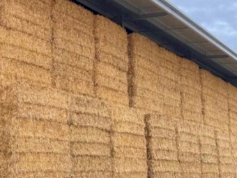 200mt Oaten Hay 620-650kg 8x4x3 Bales