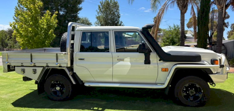 2024 Toyota Landcruiser LC Military GXL Dual Cab Ute