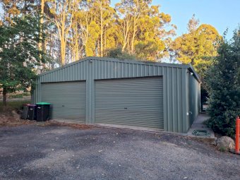Double Garage / Shed 30ft wide x 30ft x 10ft high