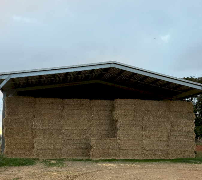 200mt Oaten Hay 500kg 8x4x3 Bales
