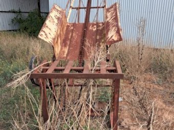 Small Square Hay Stacking Elevator