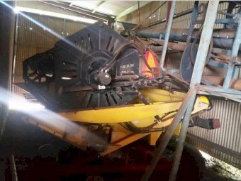 CASE 2388 Rice Special 4WD Header For Sale with 21FT  Honey Bee Draper Front & Corn Front