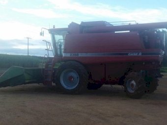 CASE 2388 Rice Special 4WD Header For Sale with 21FT  Honey Bee Draper Front & Corn Front