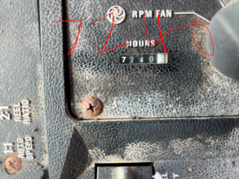 International 1460 Header