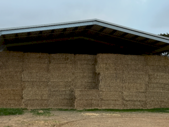 100mt Oaten Hay 500kg 8x4x3 Bales