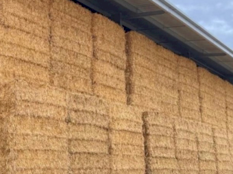 200mt Oaten Hay 620-650kg 8x4x3 Bales