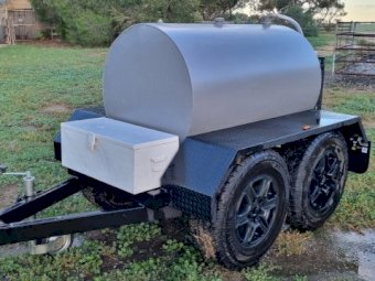 Custom Made Diesel Trailer