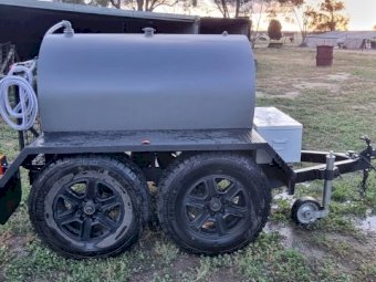 Custom Made Diesel Trailer