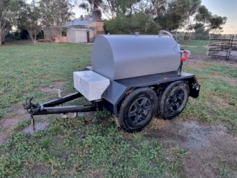 Custom Made Diesel Trailer