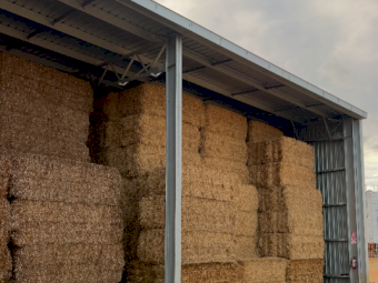 715mt Vetch Hay 650kg 8x4x3 Bales