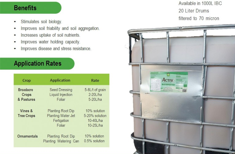 Biological Liquid Worm Tea - ActiV8