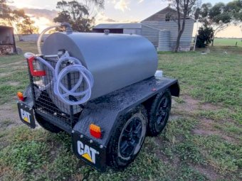 Custom Made Diesel Trailer