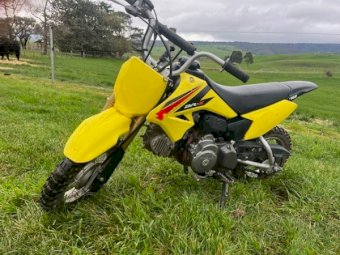 2016 Suzuki DR-Z70 Motorbike