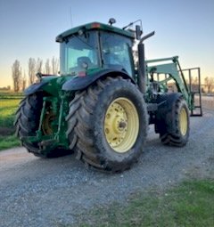 2004 John Deere 7920 Tractor With FEL