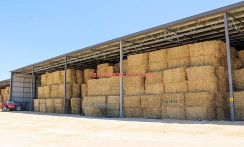 85mt Clover Hay 600kg 8x4x3 Bales