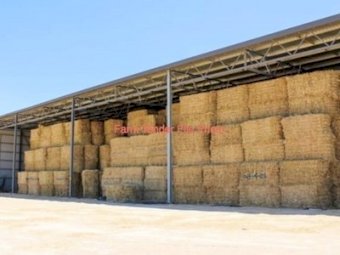 85mt Clover Hay 600kg 8x4x3 Bales