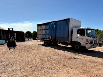 2008 Hino 500 Series 1524 Tautliner Truck