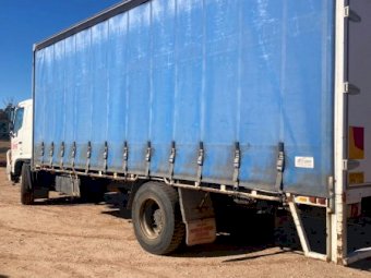 2008 Hino 500 Series 1524 Tautliner Truck