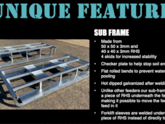 Universal Sheep Feeders | Large 4200L |