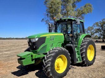 2016 John Deere 6155M Tractor