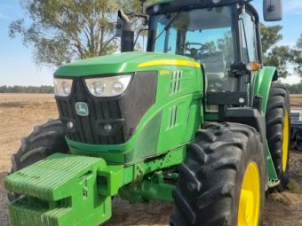 2016 John Deere 6155M Tractor