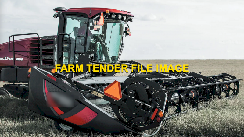 2022 MacDon M1170 Windrower with 40 ft Head