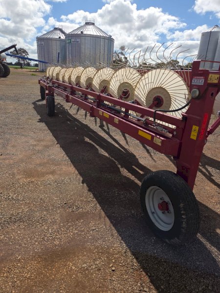 2016 Sitrex Magnum MKE 18-20 V Rake