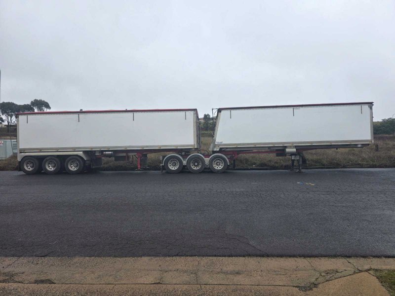 2012 Lusty EMS A-Double Tipper Trailers