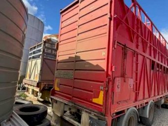 1993 Byrnes B-Double Stock Crate Trailers