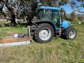 Landini Mythos 90 4WD with  6ft Heavy Duty slasher