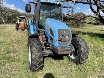 Landini Mythos 90 4WD with  6ft Heavy Duty slasher